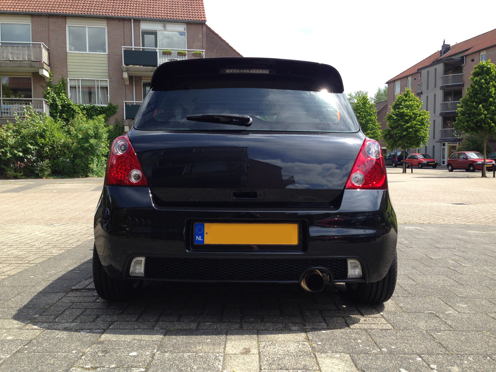 back of a suzuki swift