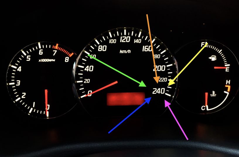 From 200 to 240 km/h